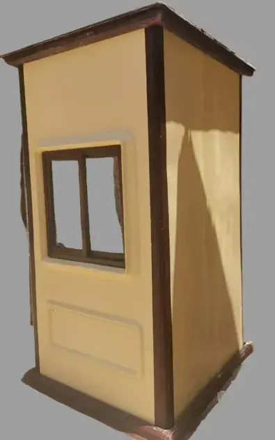 كشك حراسه مصمم من FRP 